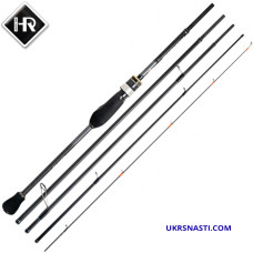 Спиннинг пятичастный Hearty Rise Rock Master Travel RMS-825ML длина 2,49м тест 3-16гр